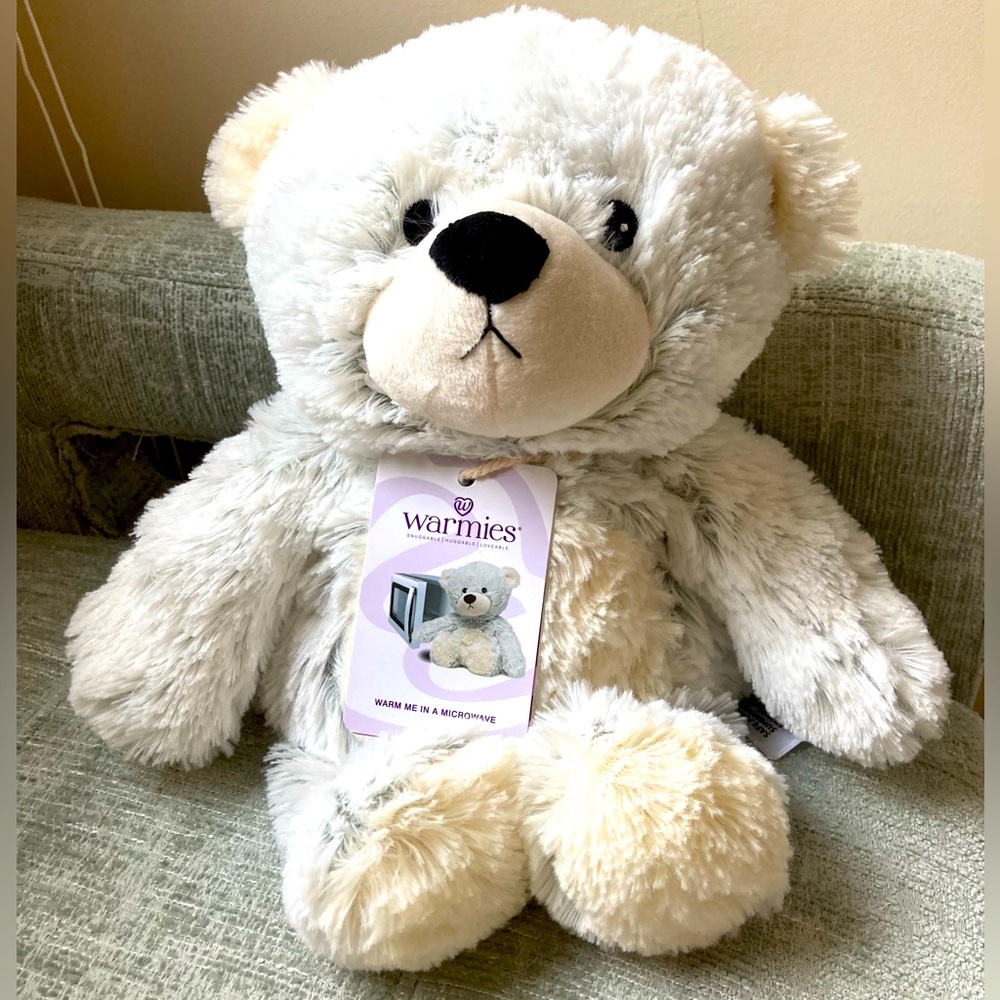 NWT Gray Bear Warmies